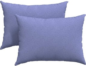 vidaXL Perne pentru canapea 2 pcs Albastru Jeans 70 x 50 cm țesătură