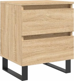 vidaXL Noptieră, stejar sonoma, 40x35x50 cm, lemn compozit