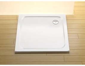 Ravak XA047701010 - Tavă de duș pătrată PERSEUS 90 x 90 cm, albă