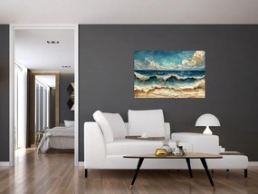 Tablou - Pictura mării (90x60 cm)