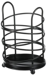 Autronic Suport metalic rotund pentru bucătărie,negru