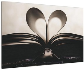 Tablou cu carte (90x60 cm)