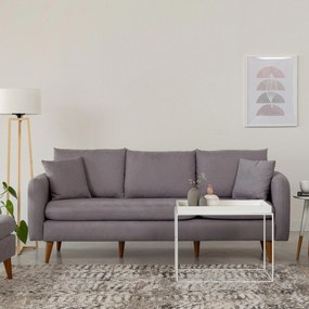 Canapea Fixa cu 3 locuri Eftal, 215 x 91 x 85 cm
