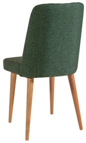 Set mobilier sufragerie Bimuvo 5 (pin atlantic + alb + verde) (pentru 4 persoane). 1095054