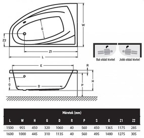 Matana E-Drive 160, cu flipper, STÂNGA
