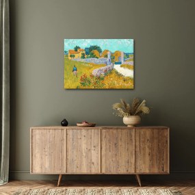 Tablou - Vincent van Gogh, Farmhouse in Provence, reproducere (70x50 cm)