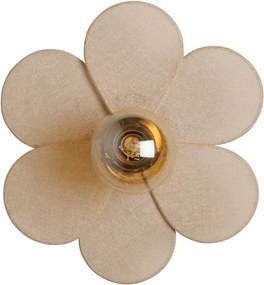 Aplica de perete, din in natural, D32cm, Naturally