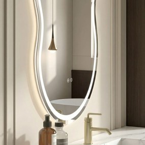 Oglindă LED UNO 80x55 cm