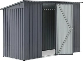 Căsuță de grădină pentru unelte Avenberg, 2,43 × 1,12 m, antracit