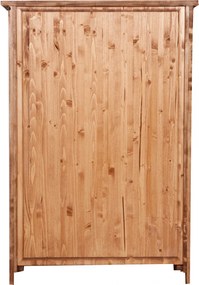 Vitrina mica, L68 25 H98 cm, natur antic, lemn masiv