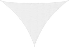 vidaXL Parasolar, alb, 3x3x4,24 m, țesătură oxford, triunghiular