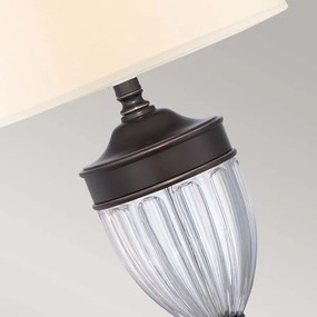 Lampă de masă Quoizel QZ-DENNISON-PB DENNISON 1xE27/60W/230V bronz
