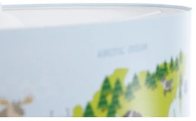 Lustră pe cablu pentru copii SWEET DREAMS 1xE27/60W/230V d. 30 cm