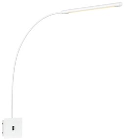 Aplică Markslöjd Antenna 1L, alb