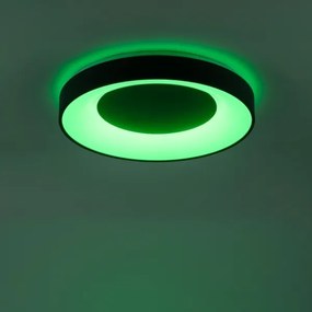 Plafonieră LED RGB dimabilă ANIKA LED/26,5W/230V Leuchten Direkt 14346-18 + telecomandă