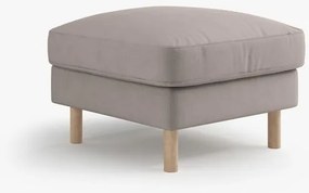 Taburet Eden catifea Paris L64 cm