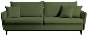 Canapea trei locuri Vivaldio  (verde + negru). 1098881