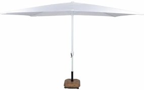 Umbrelă de soare dreptunghiular 2x3 m - alb
