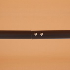 Outsunny Leagăn de grădină cu 3 locuri, copertină, șezut respirabil și cadru din oțel, bej | Aosom Romania