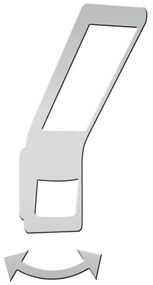 Aplică de exterior cu senzor XLED slim LED/7,2W/230V Steinel 012052