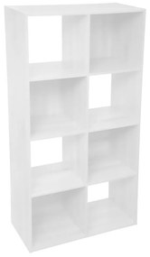 Bibliotecă 8 rafturi, MDF, 68x32x134 cm