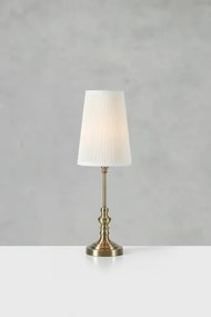Markslöjd 108969 - Lampă de masă NOBLE 1xE14/40W/230V 56 cm albă/alamă