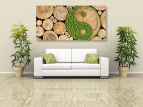 Tablou Yin și Yang într-un design ecologic
