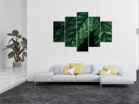 Tablou - Detaliu al foii (150x105 cm)