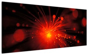 Tablou cu abstacție sclipire (120x50 cm)