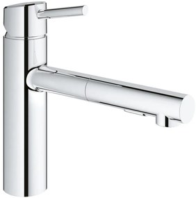 Grohe Concetto Baterie chiuveta bucatarie monocomanda cu dus extractibil, crom