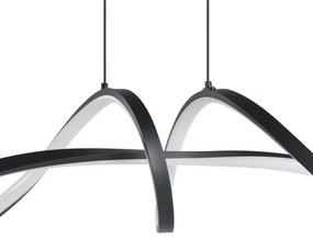 Lustră LED RGBW dimabilă pe cablu Eglo 901159 CALAROSSA-Z LED/22W/230V negru