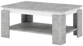 Masă de cafea LUNO gri beton/antracit