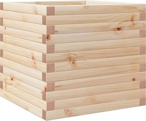 vidaXL Jardinieră de grădină, 50x50x46 cm, lemn masiv de pin