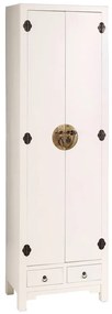 Șifonier alb 55x185 cm Oriente – Ixia