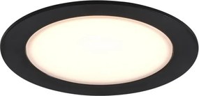 Set de 3 spoturi incastrabile baie IP65 LED Olea negru