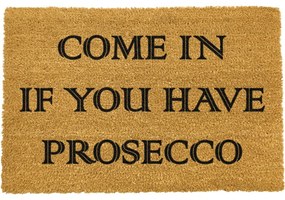 Covoraș intrare din fibre de cocos Artsy Doormats Prosecco, 40 x 60 cm