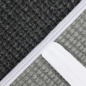 Nueva Textura Huse super elastice RUBINIA antracit fotoliu clasic (l. 70 - 95 cm)