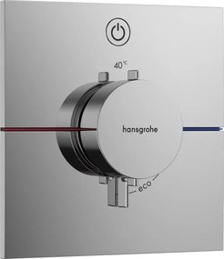 Baterie dus termostatata incastrata Hansgrohe ShowerSelect Comfort E 1 functie 1 functie