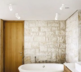 Spot aplicat directionabil DYNAMITE PL1 BIANCO 231495 IDL