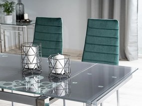 Scaun de sufragerie Herbert alu (piele ecologică bej). 761505