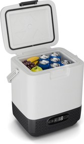 Klarstein Răcitor SwiftFrost 12L, 12V-24V/230V, până la -20 °C, compresor, 2 niveluri de putere, Afișaj LED