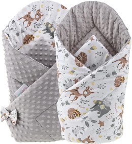 ShopJK FAȘĂ ÎNFĂȘAT COPII CU DOUĂ FEȚE - MINKY CERB