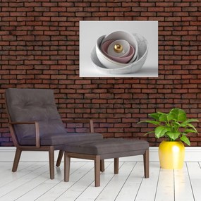 Tablou - Perlă de aur (70x50 cm)