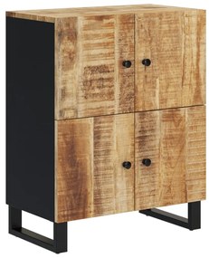 352917 vidaXL Servantă cu 4 uși, 60x33x75 cm, lemn masiv de mango