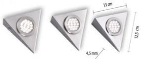 SET 3x corp de iluminat LED pentru mobilier cu senzor LED/2,5W/230V Paul Neuhaus 1119-55-3