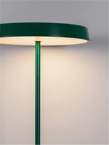 Lampa de podea LED design modern VETRO verde, D-40cm