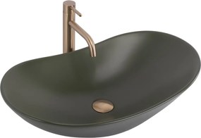 Lavoar pentru blat Rea Royal Olive Matt