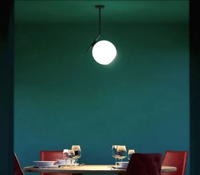 Lustra din alama stil modern Art Deco Spheres