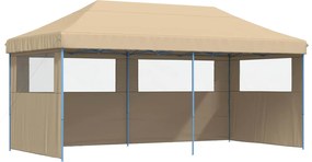 vidaXL Cort pentru Petreceri Bej 292 x 580 x 315 cm Material Oxford