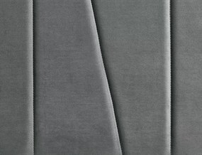 Pat tapitat Savana Velvet Gri - 160 x 200 cm